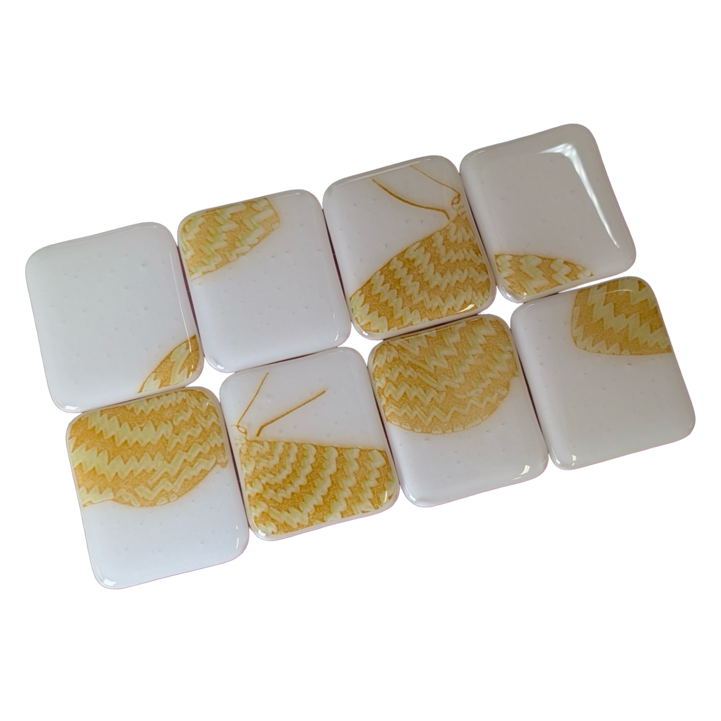 Moth Puzzle Coaster Set