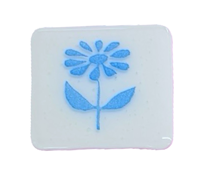 Blue Flower Coasters