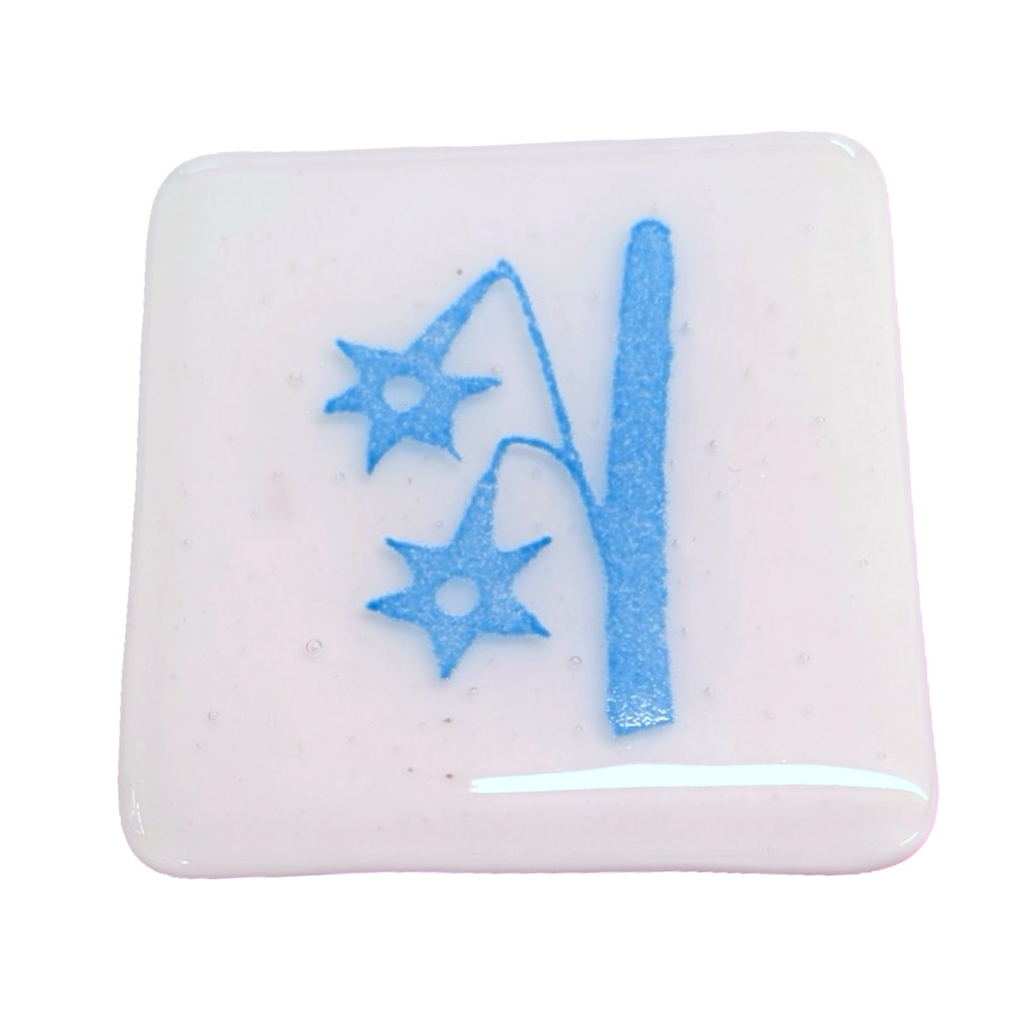 Blue Flower Coasters