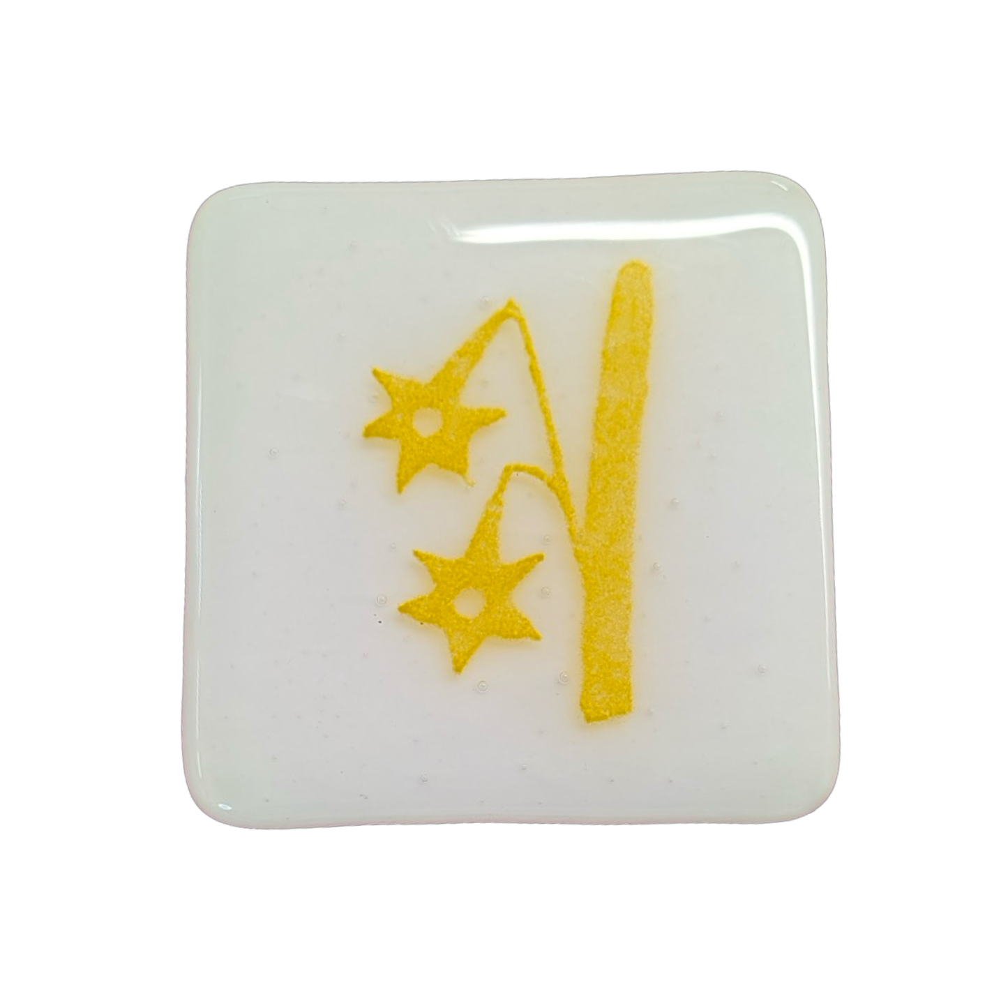 Yellow Flower Coasters