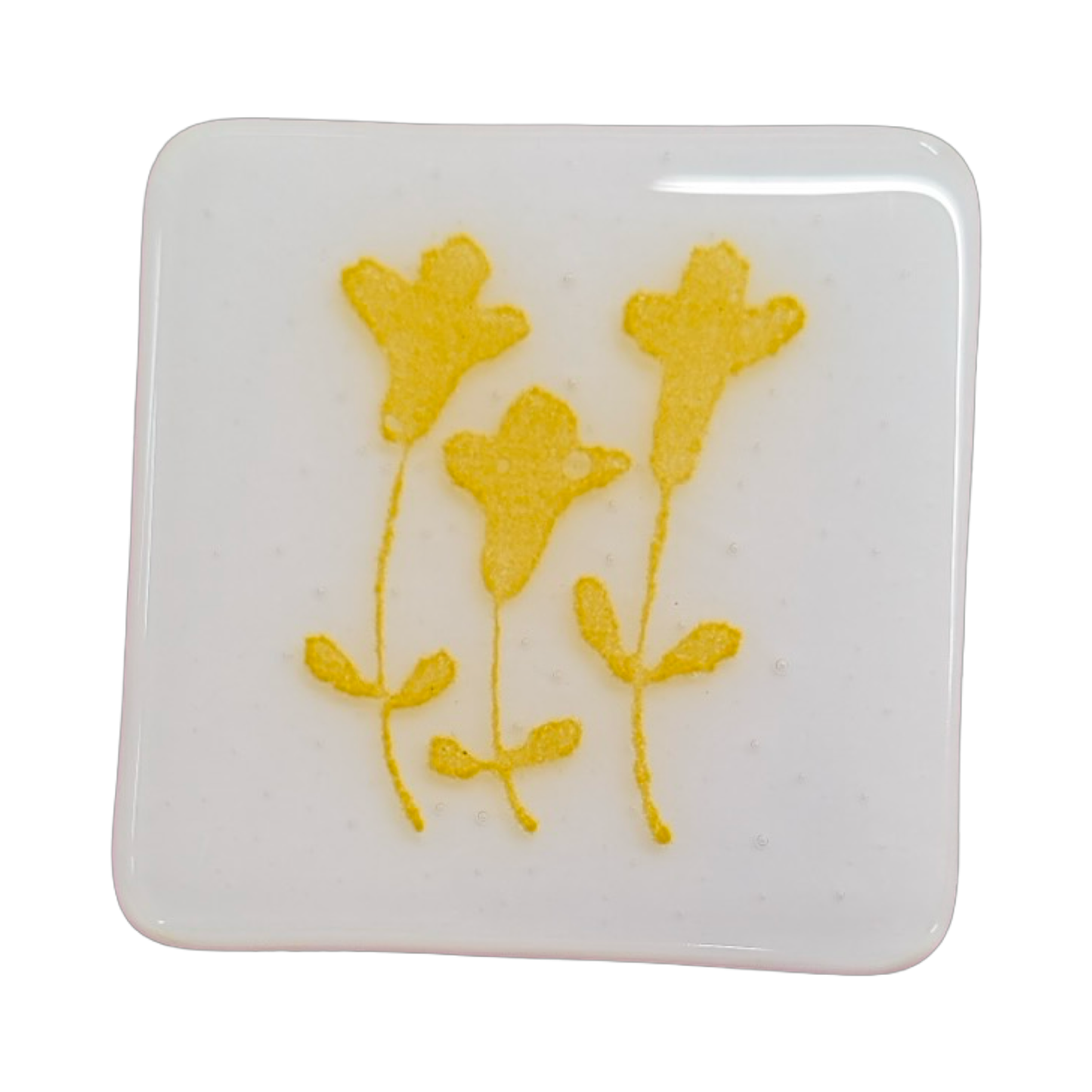 Yellow Flower Coasters