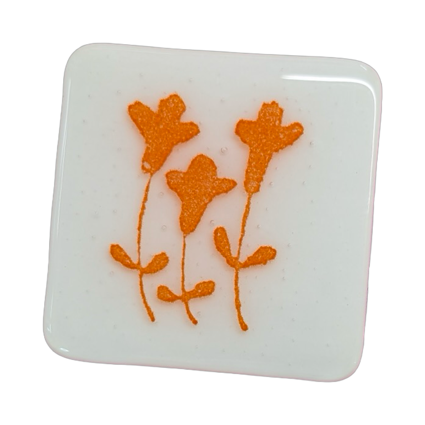 Red Flower Coasters