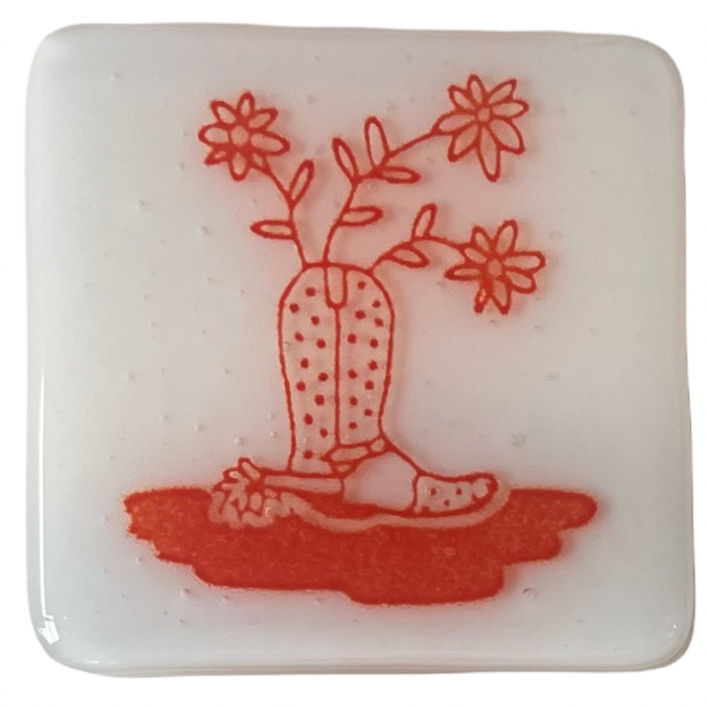 Flowering Boot Coasters