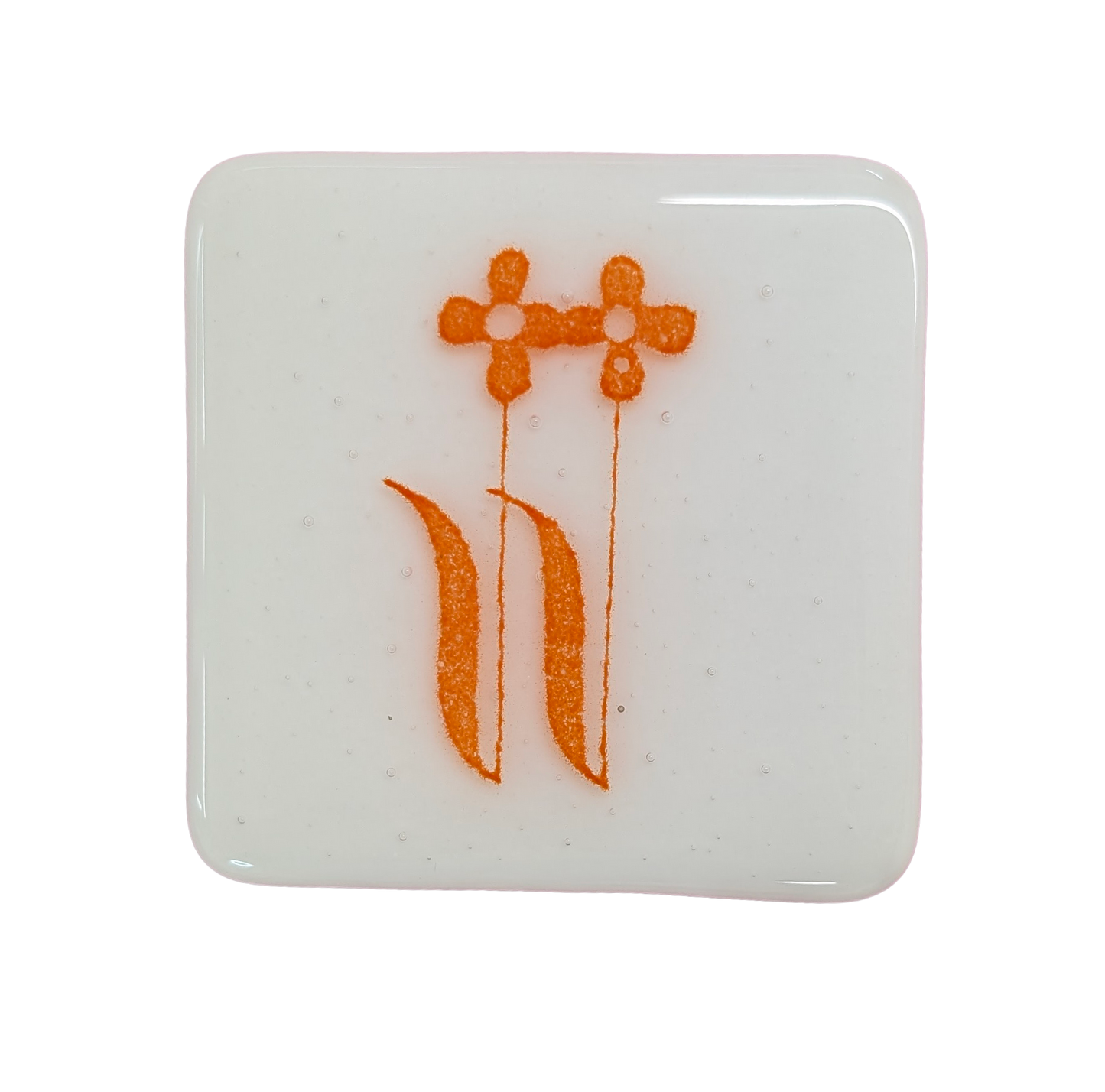 Red Flower Coasters