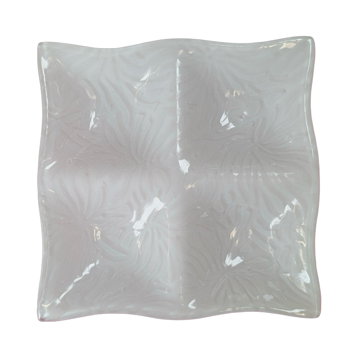 Abstract Botanical Print Quad Dish